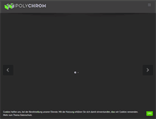 Tablet Screenshot of polychrom.tv